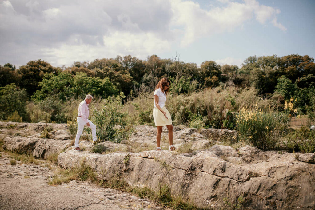 Séance couple dans l'Aude Occitanie