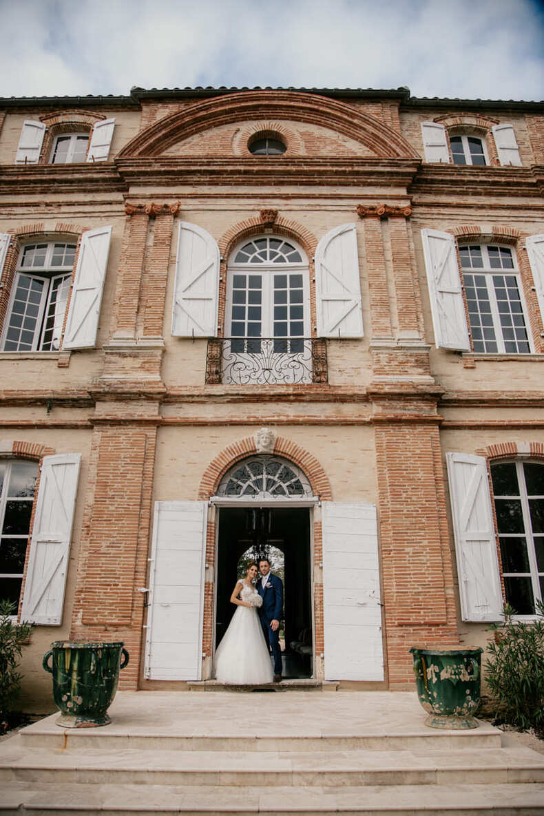 Cérémonie civile des jeunes mariés à la mairie de Montferrier-sur-Lez