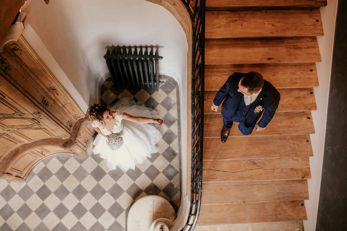 Cérémonie laÏque rituel avec les bougies