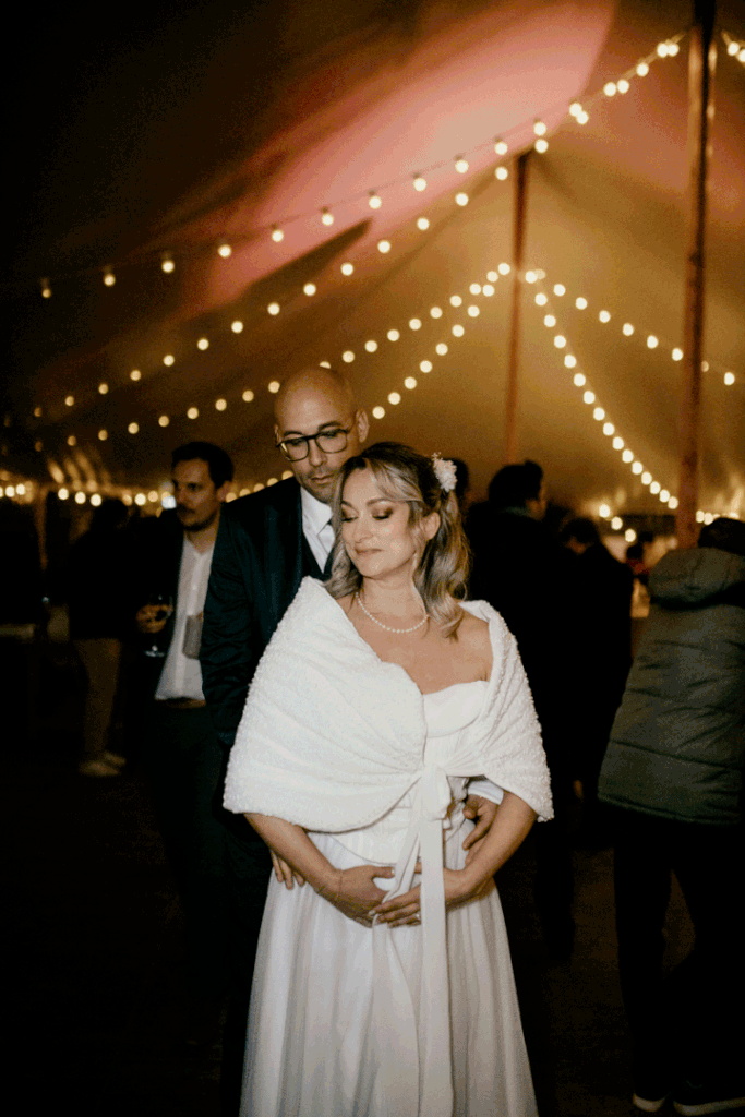 Soirée avec les mariés au chateau l'Orangerie des Demoiselles